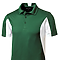 ST SIDE BLOCKED POLO GREEN/WHITE Front Angle Left